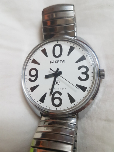 Reloj De Pulsera Vintage Paketa Tipo Jumbo