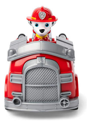 Paw Patrol, Vehículo De Bomberos De Marshall Con Figura C...