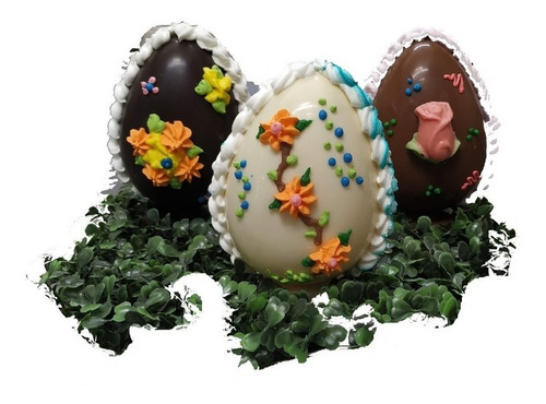 Huevo De Pascua Chocolate - N12 De 170 Grs - Blanco