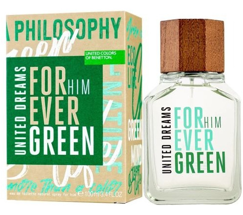 Perfume Benetton Forever Green Edt 100ml Caballero