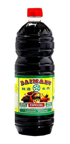 Molho Shoyu Natural Especial Macrobiótico Daimaru 900ml
