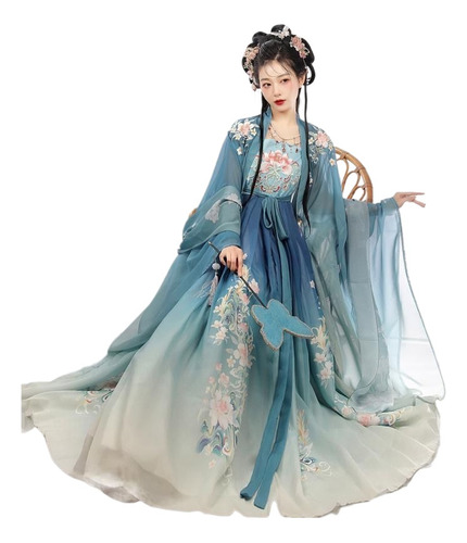Disfraz De Hanfu Para Mujer China Antigua, Disfraz De Hada P