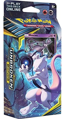 Pokemon Tcg: Sun & Moon Unbroken Bonds Mewtwo Theme Deck