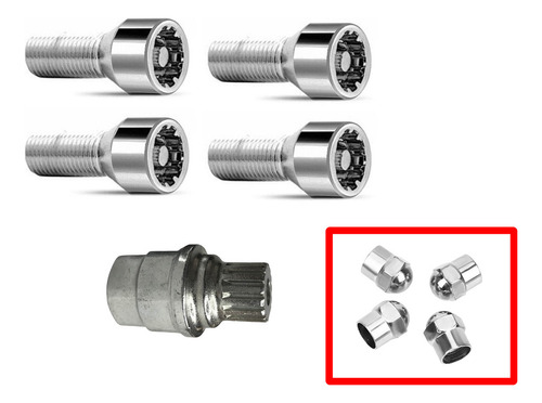 Parafuso Antifurto Rodas Renault Megane 2008 2009 2010 2011