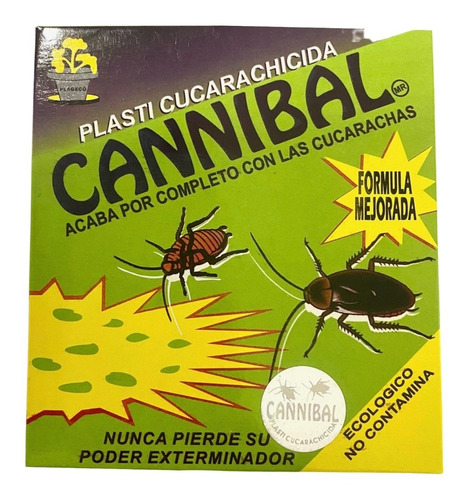 Cannibal Exterminador Veneno Cucarachicida En Pasta 