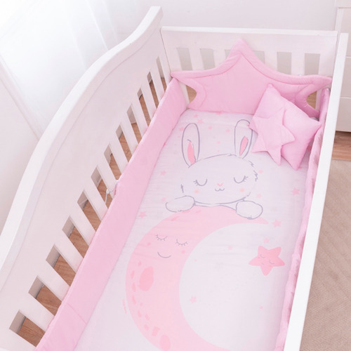 Set De Edredón Cama, Cuna Y Corral, 6 Pzas. Varios Diseños. Baby Moon