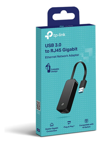 Adaptador Convertidor Usb 3.0 A Rj45 Gigabit Ethernet Ue306