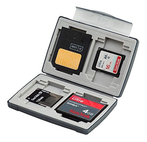 Gepe 3856e Cardsafe Basic Duo Para Compact Flash Sd Tarjeta