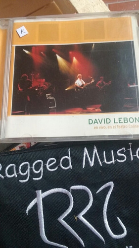 David León En Vivo En El Teatro Coliceo Cd