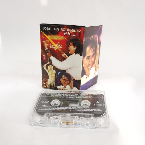 José Luis Rodriguez Puma En Ritmo Ii Fiesta Cassette Chileno (Usado)