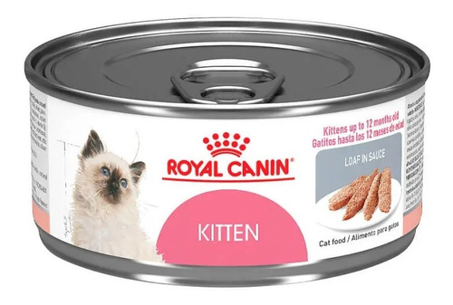 Alimento Gato- Royal Canin 6 Latas Kitten Lata 145gr