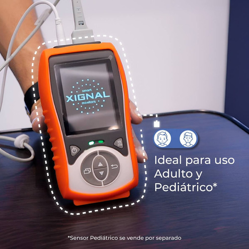 Oxímetro De Pulso Uso Humano 3 Parametros F380h Xignal
