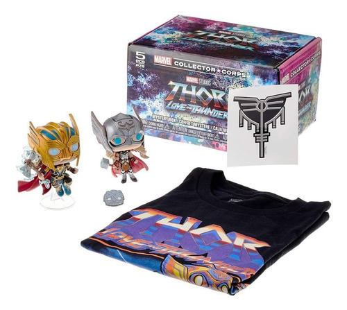 Box Collector Thor Love And Thunder Marvel Amazon Exclusivo