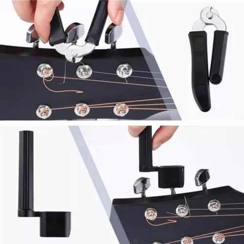 65 Piezas Cuerdas Kit De Accesorios Para Guitarra Acustica