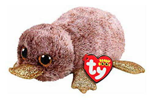 Peluche Ty Ornitorrinco Marron 14 Cm