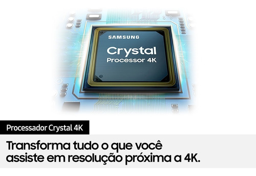 Imagem 7 de 10 de Smart Tv 43 Samsung 43au7700 Uhd Crystal 4k Alexa Built In