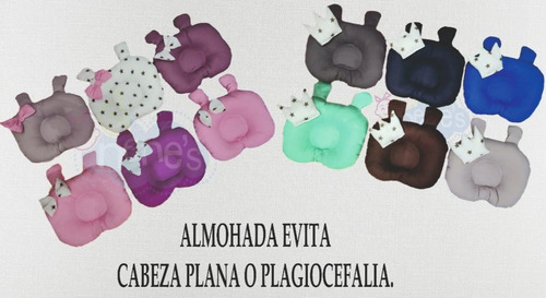 Almohadas Bebe Evita Cabeza Plana O Plagiocefalia