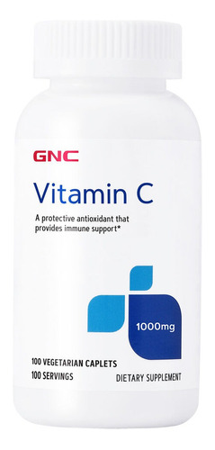 Gnc Vitamina C 1000 Mg Absorción Superior 100 Tabs D Eeuu