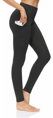 Leggins Deportivos Dama De Licra Con Bolsa Celular Gym