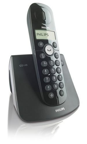 Teléfono Philips CD140 inalámbrico