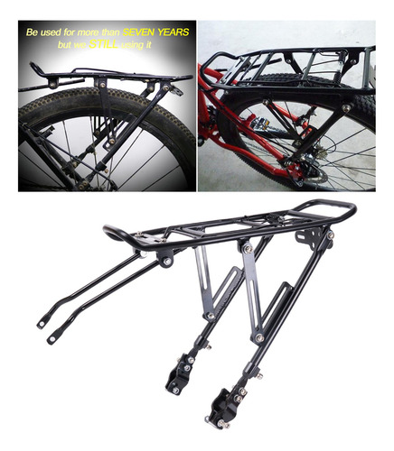 Bicicleta De Aleación De Aluminio Carga Trasera Bicicleta