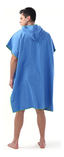 Quick-dry Towel Surf Poncho Changing Hood Microfiber Beach