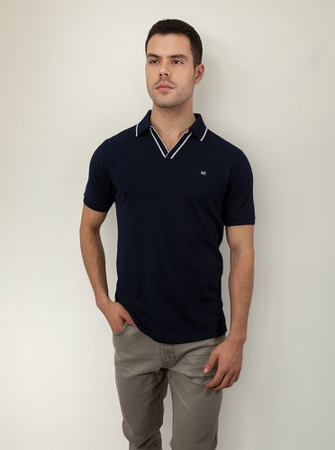 Playera Tipo Polo Kenneth Cole Hombre