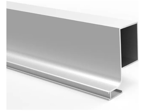 Perfil Gola Vertical Lateral Aluminio 3 Mts 