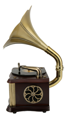 Bocina Inalámbrico Phonógrafo Tocadiscos Mi1901 Vintage