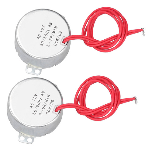 Mini Micromáquina Ccw/cw Síncrona Ac De 2 Piezas Con Motor E