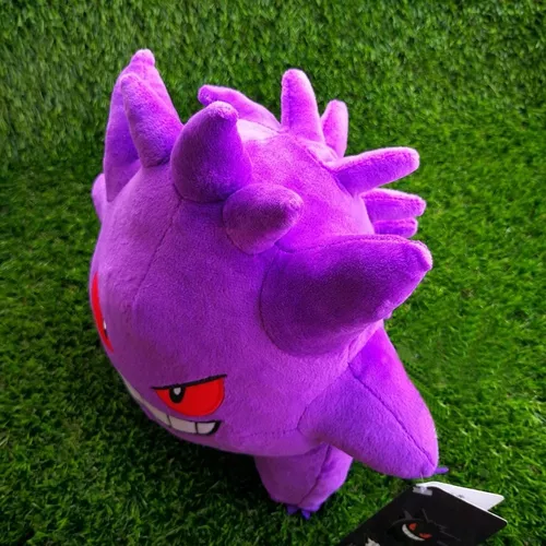 Gengar Mega Evolução Pokémon Fantasma Pelúcia 18x25cm