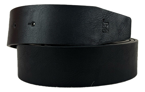 Cinturon Para Hombre Cat Con Hebilla Sintetico Negro Negro Unitalla