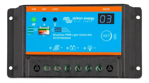 Victron Energy Bluesolar Pwm-light Controlador De Carga De .