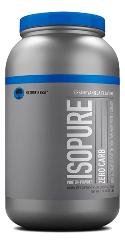 Whey Isopure Zero Carb 1.361g Natures Best [com Nota Fiscal]