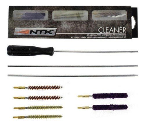 Kit Capa Camuflada 120cm + Limpeza Ntk + 2 Chumbinhos 5.5mm