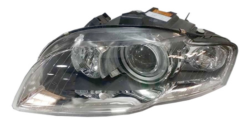 Faro Principal Audi A4 2005 2008 Blanco Con Lupa