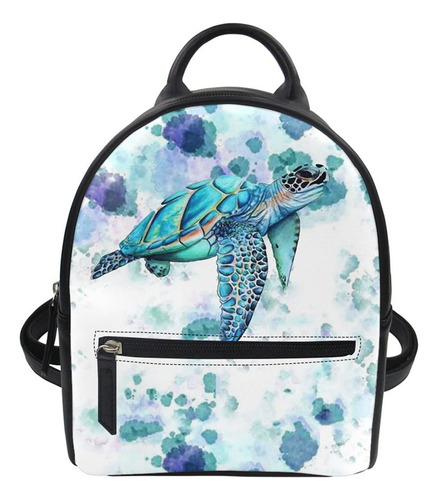 Showudesigns Mochila De Tortuga Marina Mini Monedero Para Mu