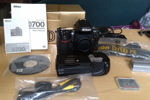 Cámara Profesional Nikon D700 Full Frame Y Accesorios Gratis
