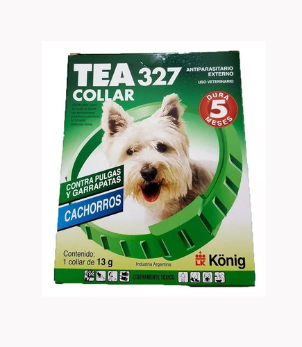 Collar Antipulgas Tea 327 Perros Cachorros