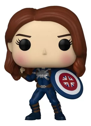 Funko Pop Marvel Studios What If ..? Capitana Carter 968 M4e