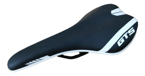 Imagem 3 de 10 de Kit Gts Banco Selim + Manopla + Canote Bicicleta Mtb Branco