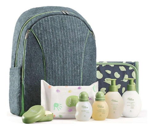 Conjunto Papai E BebĂȘ Natura Com Mochila E Trocador