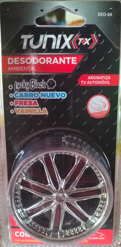 Desodorante Ambiental Automotriz Pack De 10 Piezas. Azul Auto Nuevo