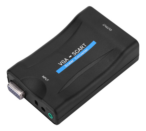 Adaptador Vga A Scart, Conversor De Vídeo Usb Con Mando A Di