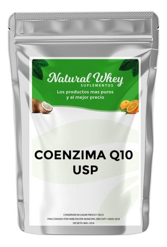 Coenzima Q10 Pura  Grado Usp 10 Gramos 