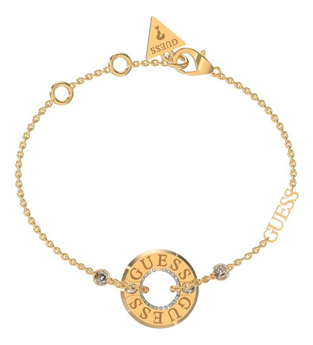  Pulsera Guess Jubb03113jwygs De Acero Quirúrgico Color Dorado Tamaño Unitalla Para Adultos