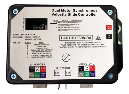 Controlador Deslizante De Velocidad Doble Síncrona 13398-do