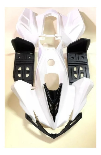 Carcasa Plástica Mini Atv 49cc 2t Blanco