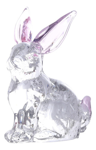 2 Figura De Conejo De Pascua, Escultura Elegante Para Rosa