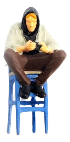 Conjunto De Figuras De Hombres En Miniatura Para Azul